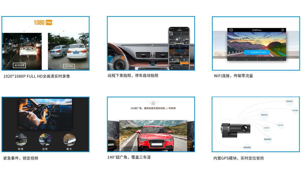 超高清定位行車記錄儀GH02